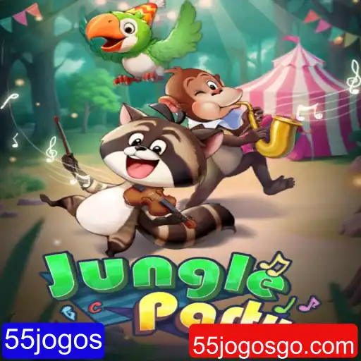 JungleParty: Mergulhe na Aventura Selvagem com 55jogos